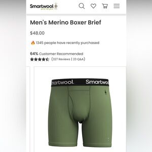 Smartwool Men’s Merino Boxer Brief